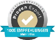 ProvenExpert – 4,85/5 bei 4.000+ Bewertungen